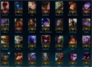 Smurf Platina 3 LUX Elementalista /61 champ/12skin  85,00 R$ - League of Legends LOL