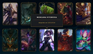 Conta League of Legends Full Acesso - 133 Champs e 70 Skins LOL