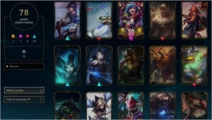 CONTA TODOS OS BONECOS (G4 S11) (P2 S12) (0 partidas) - League of Legends LOL