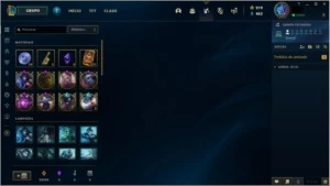 Conta LOL 1200+ skins Diamante 80% WR - League of Legends