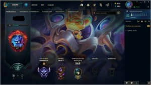 Conta LOL 1200+ skins Diamante 80% WR - League of Legends