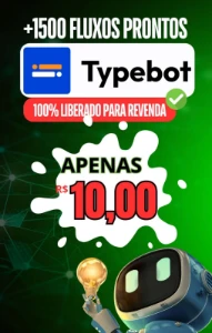 O melhor Pack de Typebot + 1.500 Fluxos Prontos - Others