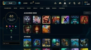 CONTA D4 60%WINRATE 3 TOKENS DE REEMBOLSO HÉROIS AD E SUP - League of Legends LOL