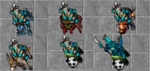 EK em Lutabara lvl 245 skills 98/92 ML 10 com 60 dias de PA - Tibia