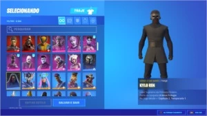 Conta de Fortnite + de 250 skins ( wonder, minty). PC apenas