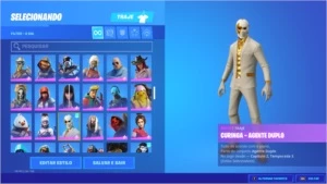 Conta de Fortnite + de 250 skins ( wonder, minty). PC apenas