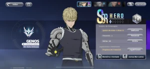 5 SSR, conta nivel 54, Genos e Saitama C1 - Outros