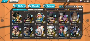 One Piece Bounty Rush Account OPBR