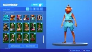 CONTA FORTNITE+MUITAS SKINS DE LOJA, BUNLDES, VIÚVA NEGRA!
