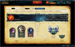 VENDO conta Diamond 5 s6 no LOL - League of Legends