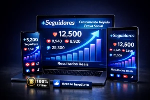 Bomba de Seguidores 🚀 Cresça Hoje Mesmo! - Redes Sociais