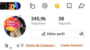 Vendo conta FC de um fenômeno no app kwai - Redes Sociais