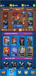 Conta de RUSH ROYALE - Outros