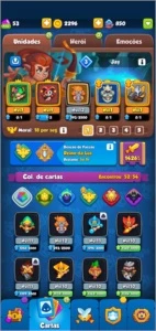 Conta de RUSH ROYALE - Outros