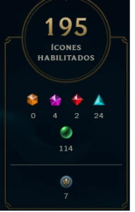 Conta LoL - Todos os campeões, 123 skins. - League of Legends