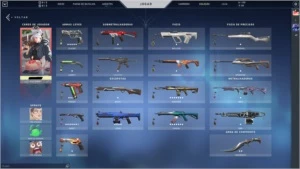 Conta Valorant muitas skins