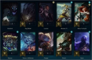 Conta lol Platina 1 br - League of Legends