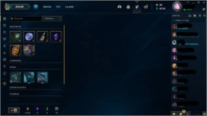 Conta lol Platina 1 br - League of Legends