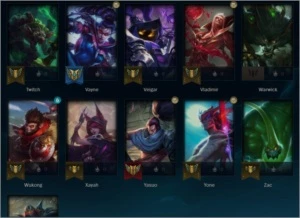 Conta lol Platina 1 br - League of Legends