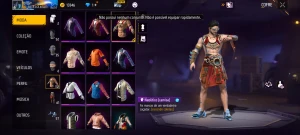 Conta Free Fire Barata (Skins Masculino)