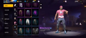 Conta Free Fire Barata (Skins Masculino)