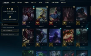 Conta bronze - League of Legends LOL