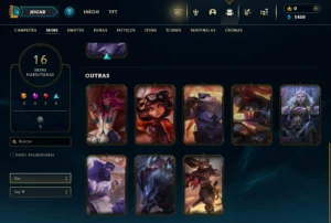 Conta bronze - League of Legends LOL