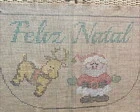 Tela para bordar em juta NTJ-04 - 85 x 55 cm - Artesanato e Personalizados