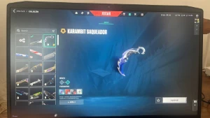 1100 R$ em skins/Pacote Ora/Vandal Gaia-Gatinho/Phantom Game - Valorant