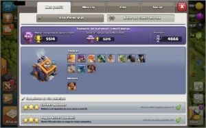 CLASH OF CLANS CV13 FULL + 15300 GEMAS