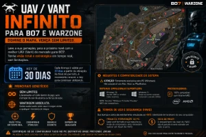 Uav/Vant Infinito Para Warzone E B07 - Chave 30 Dias - Call of Duty COD
