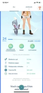 Conta Pokémon  Go Nível 27
