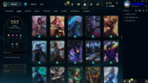 Conta LOL LVL 415 |Full Campeões| 282 Skins |Ouro 4| 2017 - League of Legends