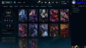 Conta LOL LVL 415 |Full Campeões| 282 Skins |Ouro 4| 2017 - League of Legends