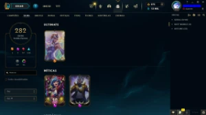 Conta LOL LVL 415 |Full Campeões| 282 Skins |Ouro 4| 2017 - League of Legends