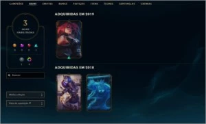 2 CONTAS PLATINA POR R$79,00!!! - League of Legends LOL