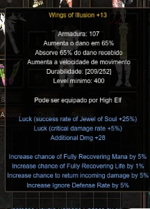 Megamu Elf Lvl-1033 Reset 200 - MU Online