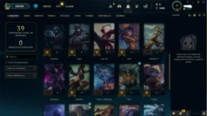 Conta League Of Legends Platina LOL