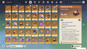 ITTO+REDHORN+QIQI+KEQING AR49 - Genshin Impact