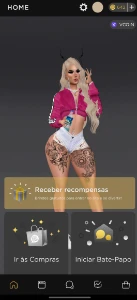 Conta IMVU feminina