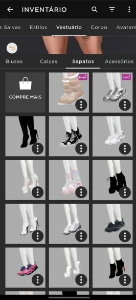 Conta IMVU feminina