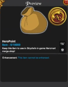 Conta Basica Lv80 - Awe Desbloqueado - 265 Acs + 6 HeroPoint - Adventure Quest World AQW