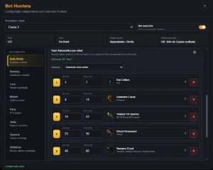 Huntera Bot AutoHunt + Multitelas com Proxy - Outros