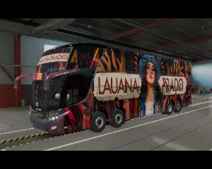 Skin plotagem cantora luana prado  g7 da modshop ets2 1.53 - Outros