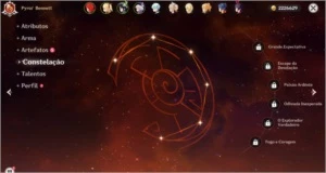 genshin impact - Diluc, venti, fisher, qiqi AR 44