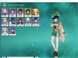 Conta Genshim impact rank 40 criada no começo do server - Genshin Impact