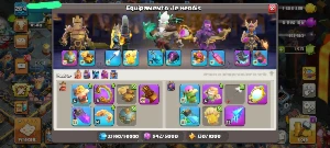Conta de clash muito top full com troca nick - Clash of Clans