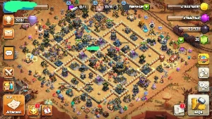 Conta de clash muito top full com troca nick