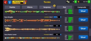 Conta Com 12 Tacos Lendarios + 400K - Outros