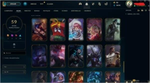 CONTA VALORANT BETA COM MUITAS SKINS + CONTA LOL 59 SKINS